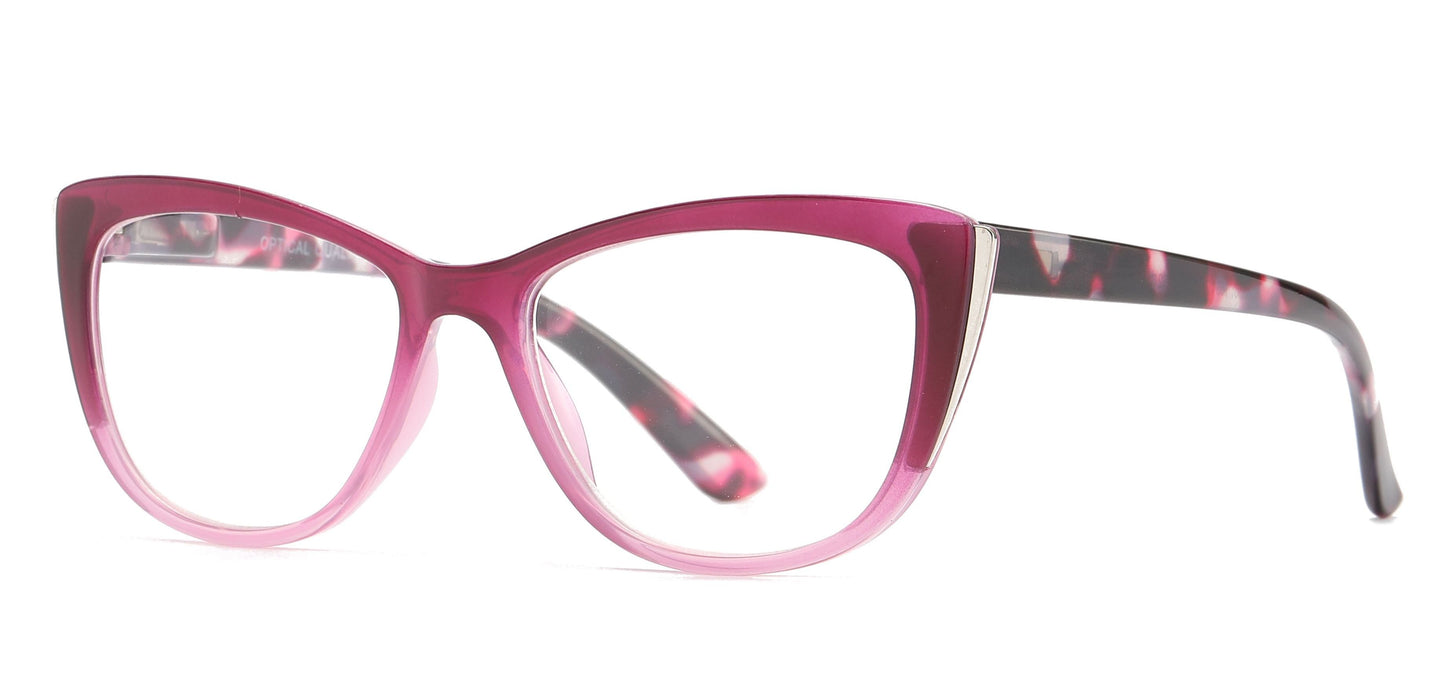 RS 1200 - Plastic Cat Eye Reading Glasses