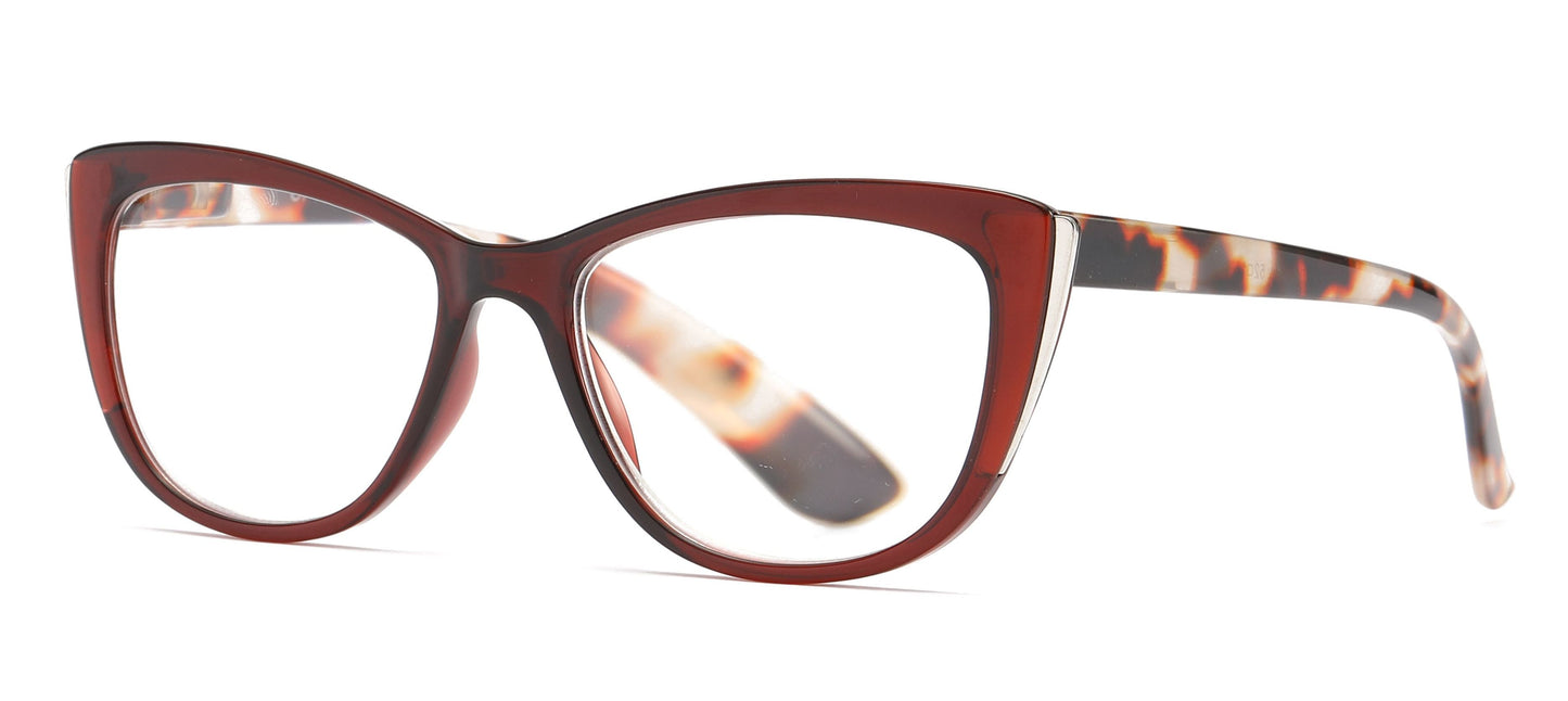 RS 1200 - Plastic Cat Eye Reading Glasses