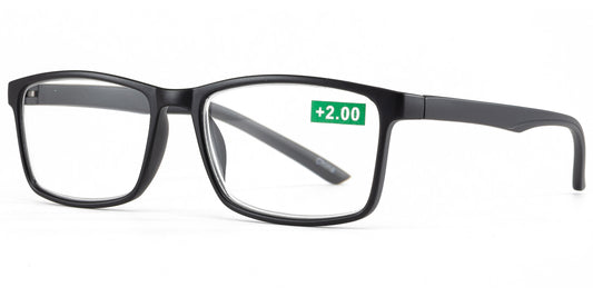 RS 1253 - Plastic Rectangular Reading Glasses