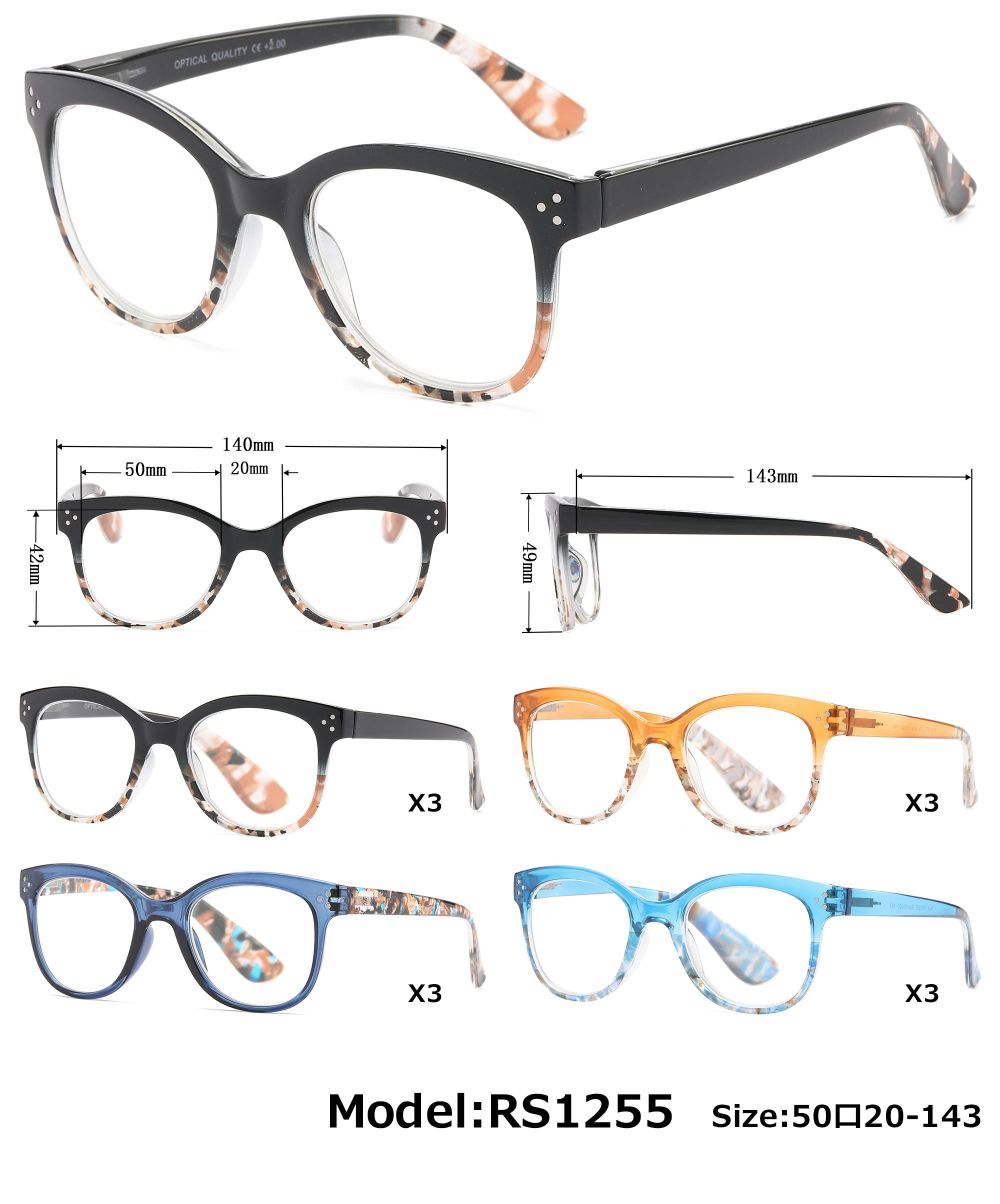 RS 1255 - Women Plastic Reading Glasses