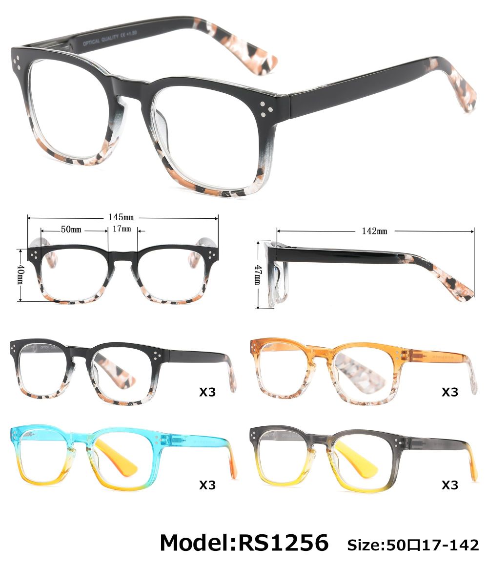 RS 1256 - Plastic Reading Glasses