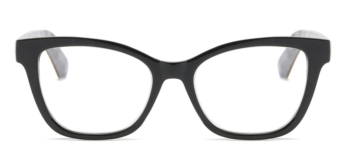 RS 1258 - Women Plastic Cat Eye Reading Glasses