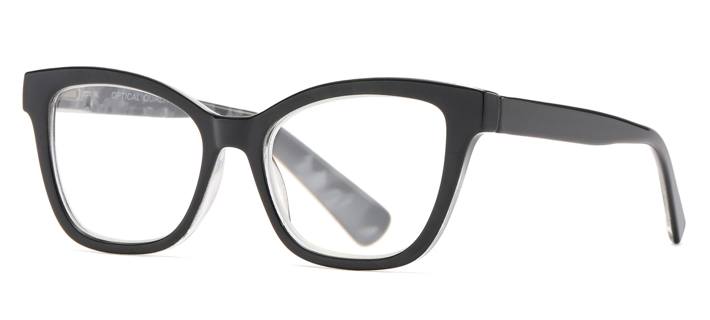 RS 1258 - Women Plastic Cat Eye Reading Glasses