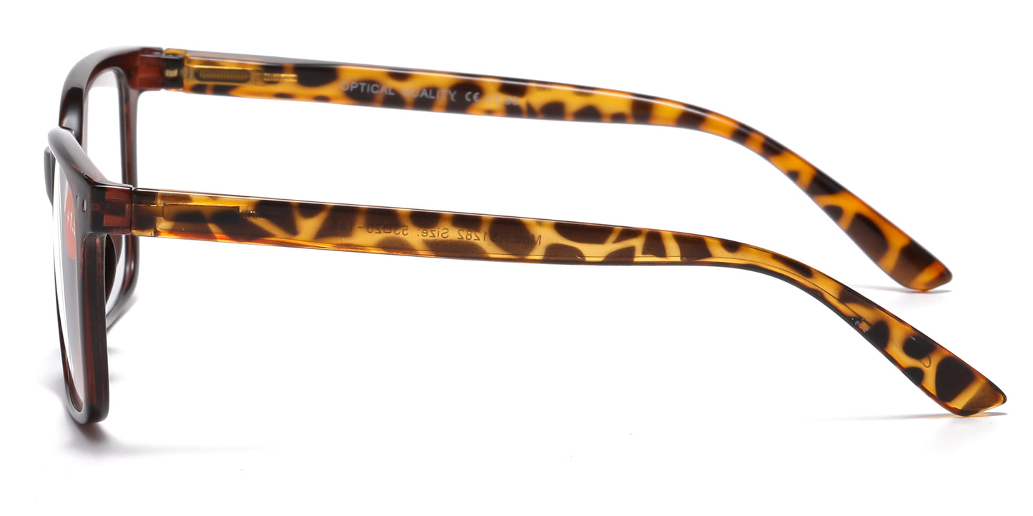 RS 1282 - Square Plastic Reading Glasses