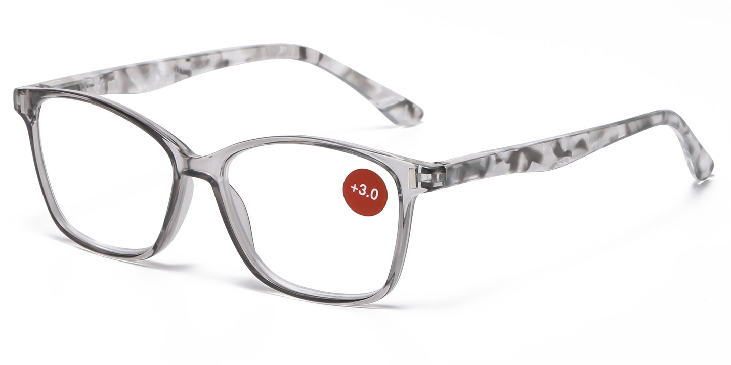 RS 1285 - Small Rectangular Plastic Reading Glasses