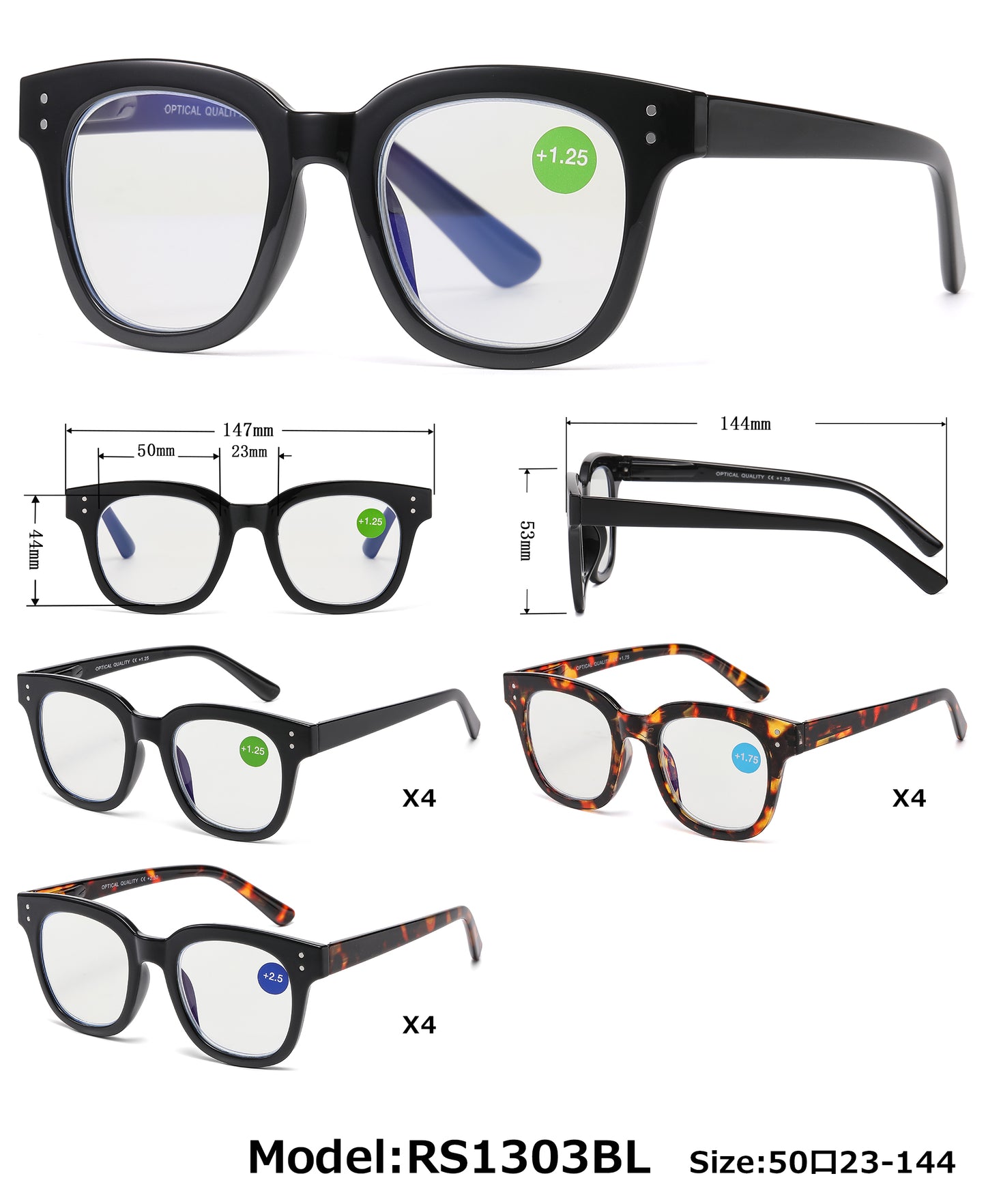 1303 BL - Blue Light Reading Glasses