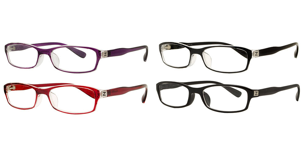 RS 1314 +1.25 - Plastic Rectangular Reading Glasses