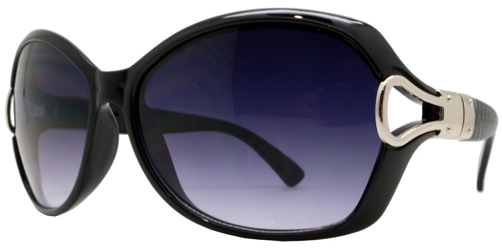 Wholesale - 1880 - Small Butterfly with Metal Loop Sunglasses - Dynasol Eyewear