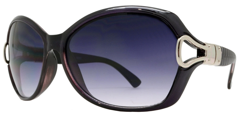 Wholesale - 1880 - Small Butterfly with Metal Loop Sunglasses - Dynasol Eyewear