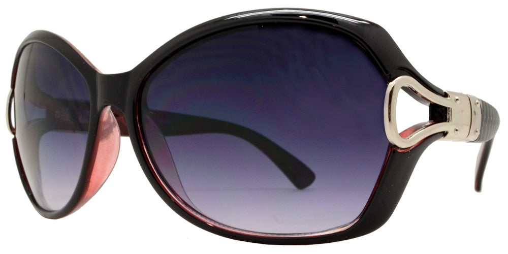 Wholesale - 1880 - Small Butterfly with Metal Loop Sunglasses - Dynasol Eyewear