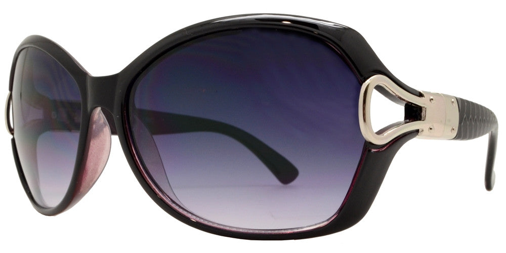 Wholesale - 1880 - Small Butterfly with Metal Loop Sunglasses - Dynasol Eyewear