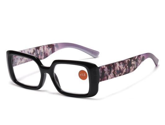 RS 1250 - Plastic Rectangular Reading Glasses