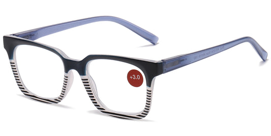 RS 1234 - Plastic Rectangular Reading Glasses