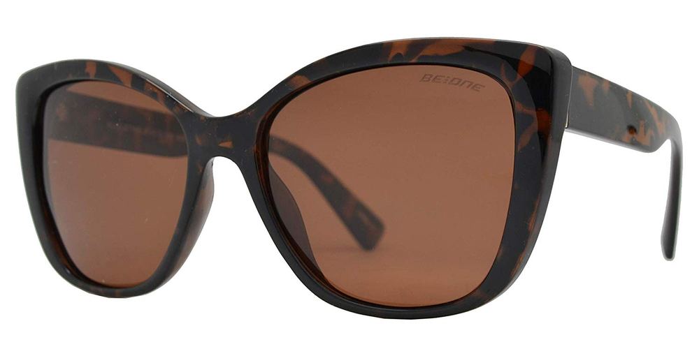 Wholesale - PL Augustine - Polarized Women Cat Eye Plastic Sunglasses - Dynasol Eyewear