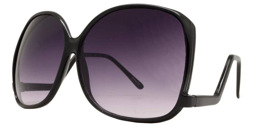 Wholesale - 7312 - Oversized Women's Slim Frame Fashion Sunglasses - Dynasol Eyewear
