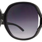 Wholesale - 7376 - Large Square Sunglasses with Metal Accent Temple - Dynasol Eyewear
