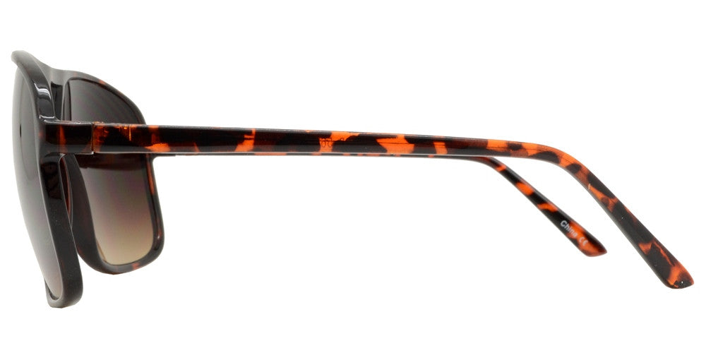 Wholesale - 7383 - Square Retro Wholesale Plastic Sunglasses - Dynasol Eyewear