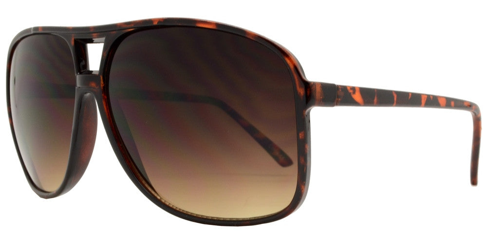 Wholesale - 7383 - Square Retro Wholesale Plastic Sunglasses - Dynasol Eyewear