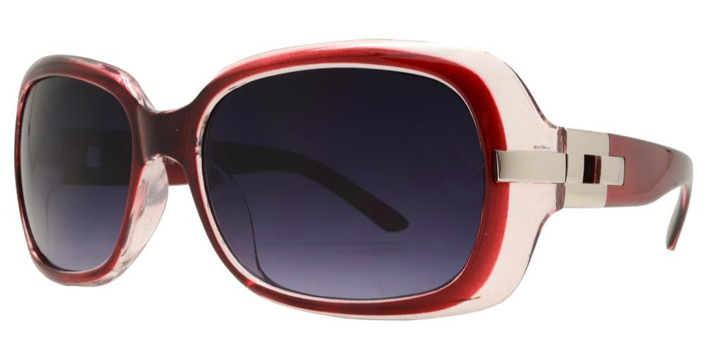 Wholesale - 7585 - Women's Fashion Metal Accent Sunglasses - Dynasol Eyewear