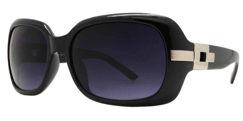 Wholesale - 7585 - Women's Fashion Metal Accent Sunglasses - Dynasol Eyewear