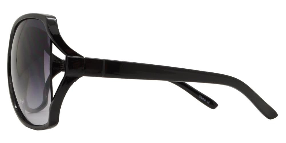 Wholesale - 7711 - Plastic Butterfly Sunglasses with Cut Out Temple - Dynasol Eyewear