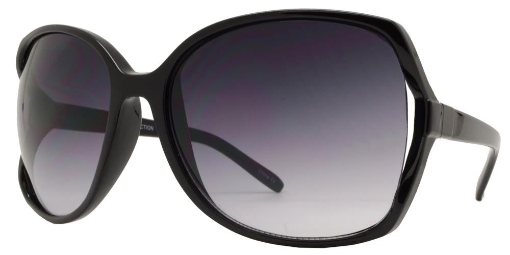 Wholesale - 7711 - Plastic Butterfly Sunglasses with Cut Out Temple - Dynasol Eyewear