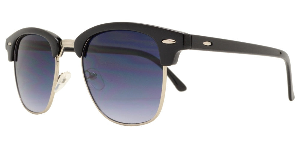 Wholesale - 7768 - Classic Horn Rimmed Half Frame Sunglasses - Dynasol Eyewear