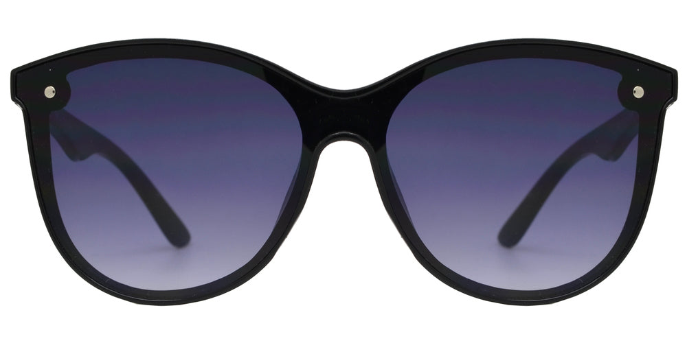 Wholesale - 7982 - Plastic Sunglasses with One Piece Flat Lens - Dynasol Eyewear