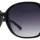 Wholesale - 8339 - Women's Large Fashion Sunglasses with Rings on Temple - Dynasol Eyewear