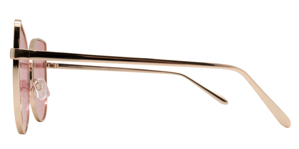 Wholesale - 8562 Color - Women's Modern Metal Cat Eye Sunglasses with Flat Lens - Dynasol Eyewear