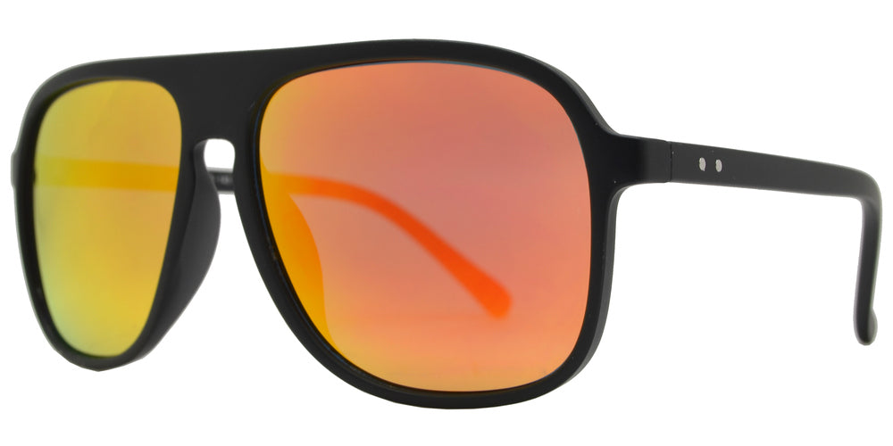 Wholesale - 8818 - Retro Oval Shaped Sunglasses for Men - Dynasol Eyewear