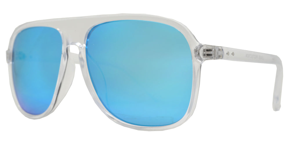 Wholesale - 8818 - Retro Oval Shaped Sunglasses for Men - Dynasol Eyewear