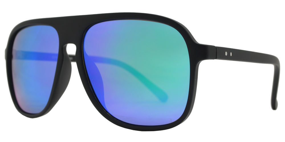 Wholesale - 8818 - Retro Oval Shaped Sunglasses for Men - Dynasol Eyewear