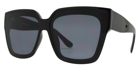 Wholesale - 8835 - Fashion Square Sunglasses with Flat Lens - Dynasol Eyewear