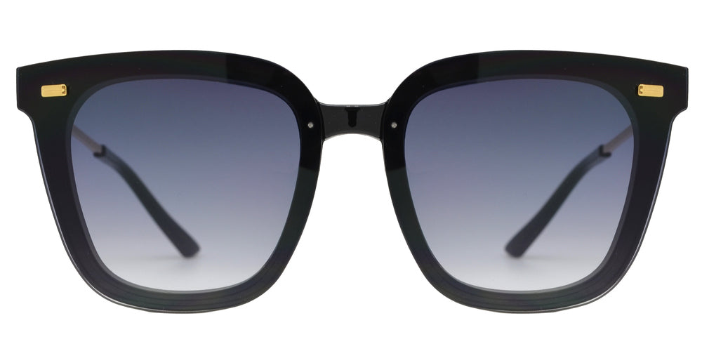 Wholesale - 8872 - Plastic Rimless Horn Rimmed Sunglasses - Dynasol Eyewear