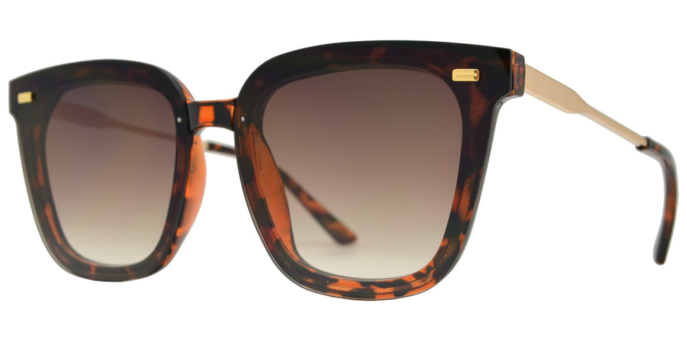 Wholesale - 8872 - Plastic Rimless Horn Rimmed Sunglasses - Dynasol Eyewear