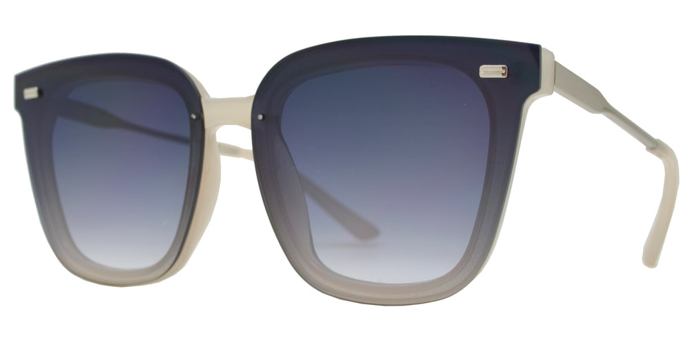 Wholesale - 8872 - Plastic Rimless Horn Rimmed Sunglasses - Dynasol Eyewear