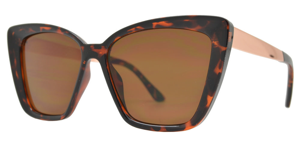 Wholesale - 8873 - Plastic Box Cat Eye Sunglasses - Dynasol Eyewear