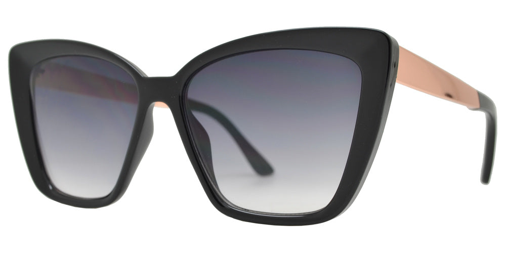 Wholesale - 8873 - Plastic Box Cat Eye Sunglasses - Dynasol Eyewear