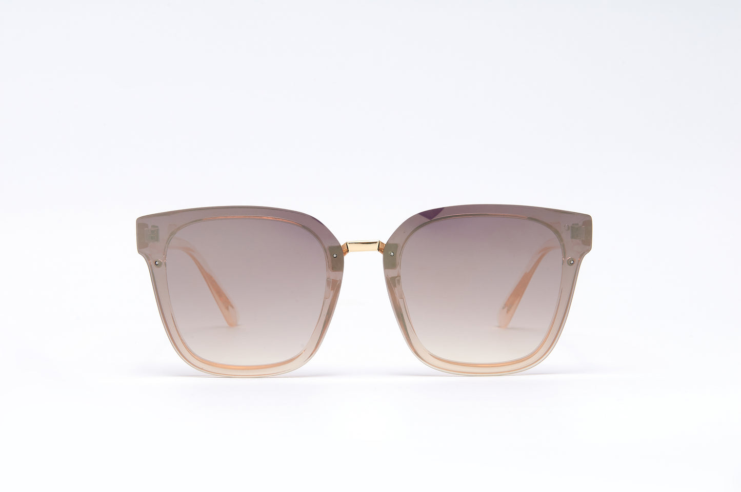 8956 - Fashion Plastic Rimless Sunglasses