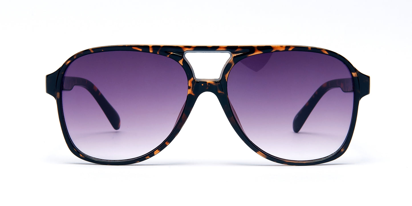 8957 - Plastic Flat Top Sunglasses
