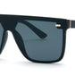 8959 - Flat Top One Piece Plastic Sunglasses