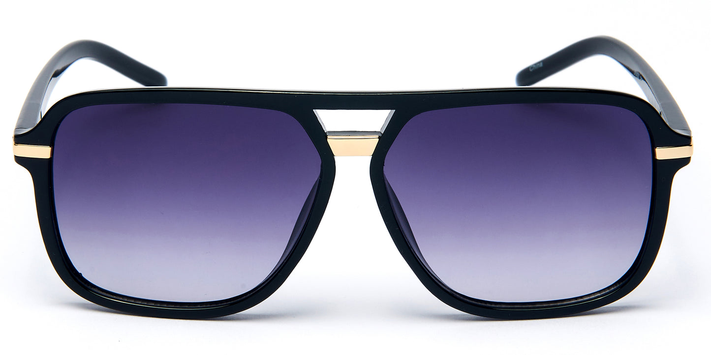 8960 - Fashion Plastic Flat Top Sunglasses