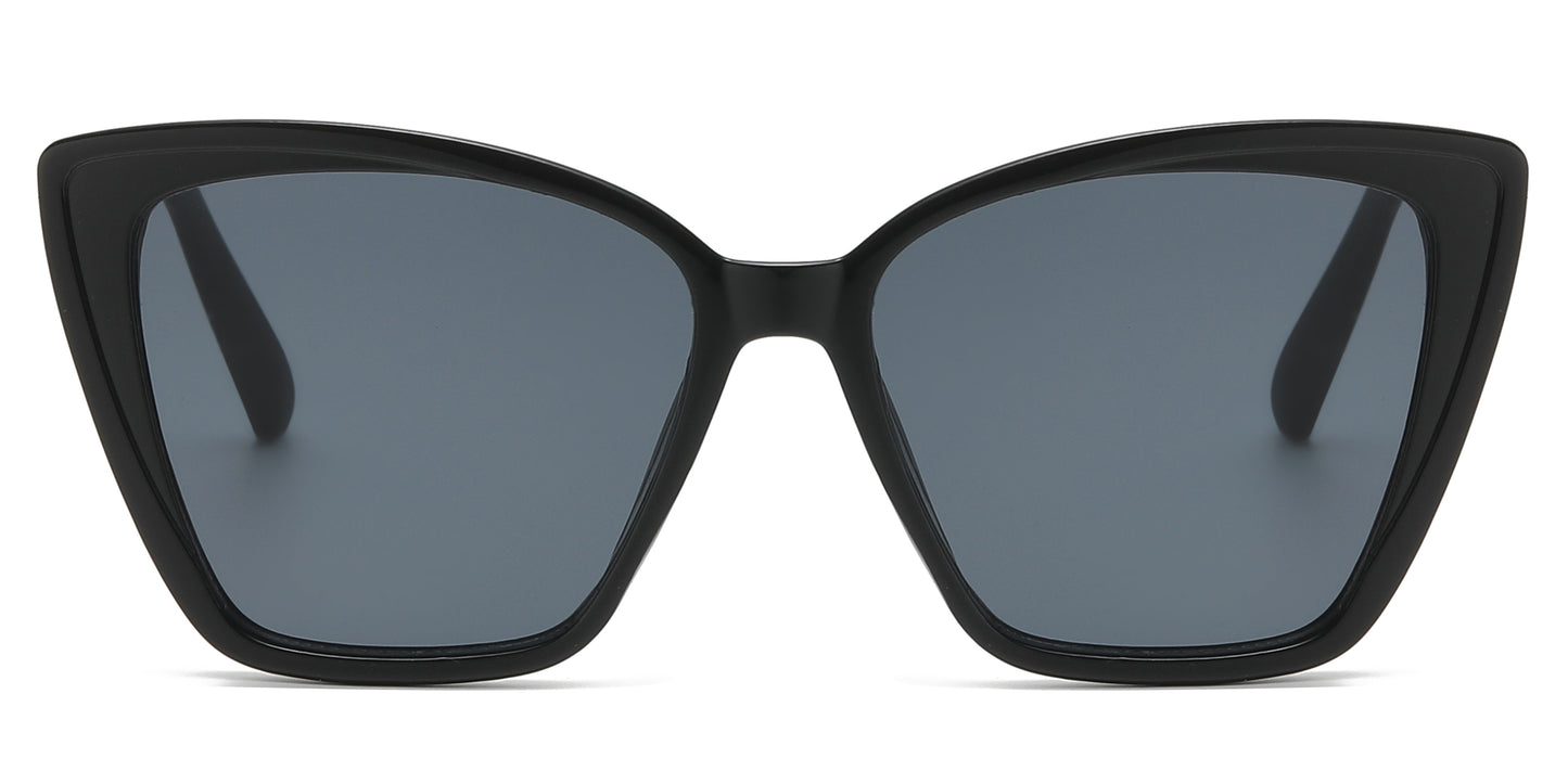 9008 - Fashion Plastic Cat Eye Sunglasses