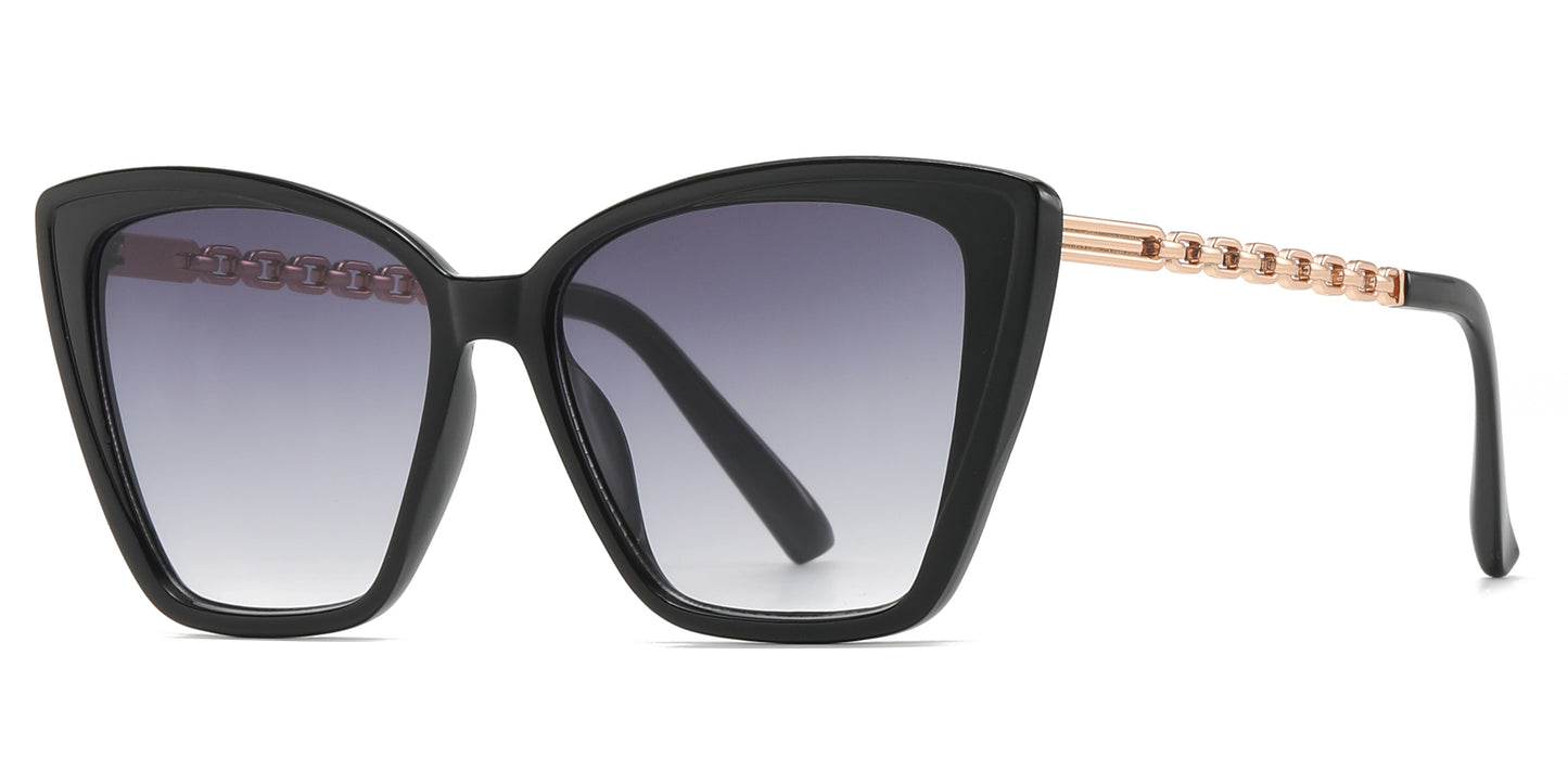 9008 - Fashion Plastic Cat Eye Sunglasses