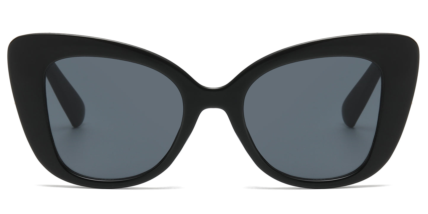 9009 - Fashion Plastic Cat Eye Sunglasses