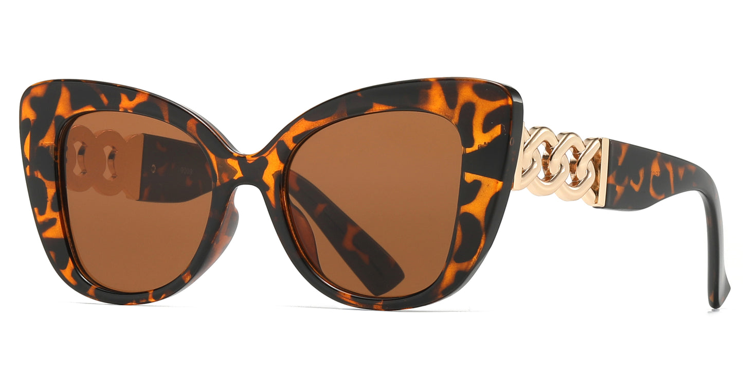 9009 - Fashion Plastic Cat Eye Sunglasses