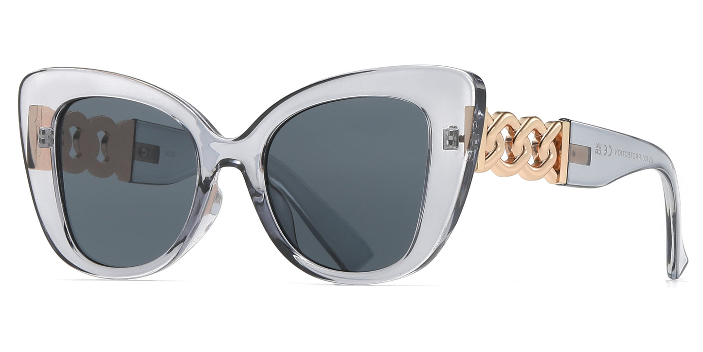 9009 - Fashion Plastic Cat Eye Sunglasses
