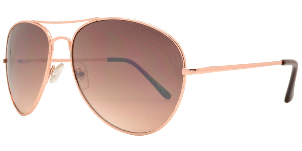 Wholesale - 9090 Mixed - Classic Metal Oval Shaped Sunglasses - Dynasol Eyewear