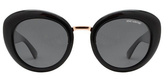 Wholesale - PL Andorra - Polarized Women Round Cat Eye Plastic Sunglasses - Dynasol Eyewear